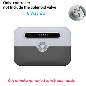 Planet Gates DN50 Solenoid Valve WiFi Smart irrigation Controller Garden Sprinkler Controller Timing Control Of Watering Flowers 8-way Water Valve Controller