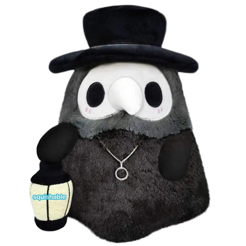 Planet Gates Doctor Crow / 20CM Cartoon Character Bird Mouth Doctor Plush Doll, Crow Nurse Luminous Doll Light-emitting Doll