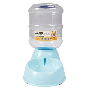 Planet Gates Dog Automatic Feeders Plastic Water Bottle Cat Bowl Feeding and Drinking Dog Water Dispenser Pet Feeding Bowl Pet Supplies