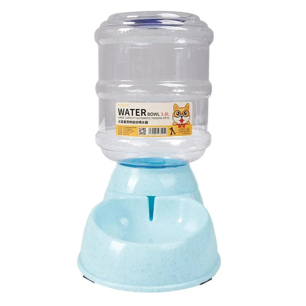 Planet Gates Dog Automatic Feeders Plastic Water Bottle Cat Bowl Feeding and Drinking Dog Water Dispenser Pet Feeding Bowl Pet Supplies