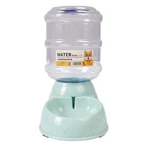 Planet Gates Dog Automatic Feeders Plastic Water Bottle Cat Bowl Feeding and Drinking Dog Water Dispenser Pet Feeding Bowl Pet Supplies
