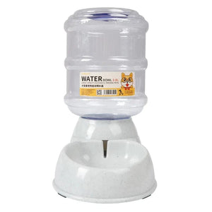 Planet Gates Dog Automatic Feeders Plastic Water Bottle Cat Bowl Feeding and Drinking Dog Water Dispenser Pet Feeding Bowl Pet Supplies