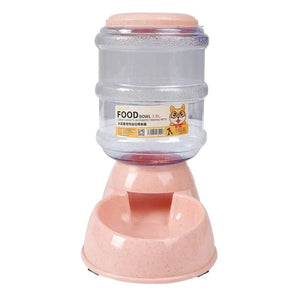 Planet Gates Dog Automatic Feeders Plastic Water Bottle Cat Bowl Feeding and Drinking Dog Water Dispenser Pet Feeding Bowl Pet Supplies