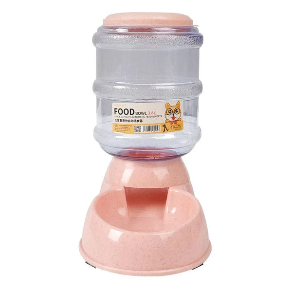 Planet Gates Dog Automatic Feeders Plastic Water Bottle Cat Bowl Feeding and Drinking Dog Water Dispenser Pet Feeding Bowl Pet Supplies