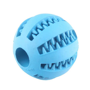 Planet Gates Dog Ball Toys for Small Dogs Interactive Elasticity Puppy Chew Toy Tooth Cleaning Rubber Food Ball Toy Pet Stuff Accessories