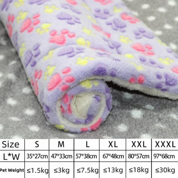 Planet Gates Dog Bed Thickened Dog Mat Pet Cat Soft Fleece Pad Blanket Bed Mat Cushion Home Washable Rug Keep Warm Pet Supplies cama perro