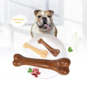 Planet Gates Dog Bone Chews Toys Nearly Indestructible Natural Non-Toxic Anti-bite Puppy Toys For Small Medium Large Dog Pet Chew Game Dental