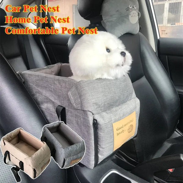 Planet Gates Dog Car Seat Bed Car Central  Portable Car Seat Central Safety Travel Cat DogBed Transport for Bag Chihuahua Accessories
