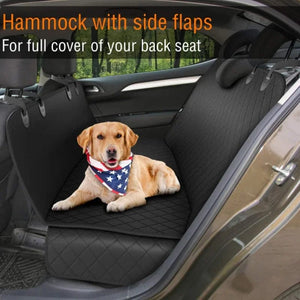 Planet Gates Dog Car Seat Cover 100% Waterproof Pet Dog Carriers Travel Mat Hammock For Small Medium Large Dogs Car Rear Back Seat Safety Pad
