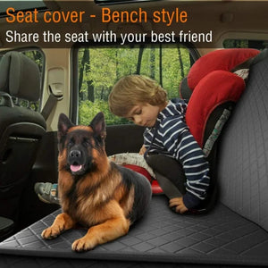 Planet Gates Dog Car Seat Cover 100% Waterproof Pet Dog Carriers Travel Mat Hammock For Small Medium Large Dogs Car Rear Back Seat Safety Pad