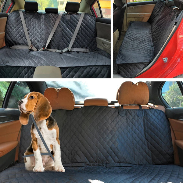 Planet Gates Dog Car Seat Cover Pet Travel Carrier Mattress Waterproof Dog Car Seat Protector With Middle Seat Armrest For Dogs