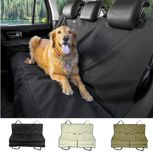 Planet Gates Dog Car Seat Cover Waterproof Pet Travel Dog Carrier Hammock Car Rear Back Seat Protector Mat Safety Carrier For Dogs