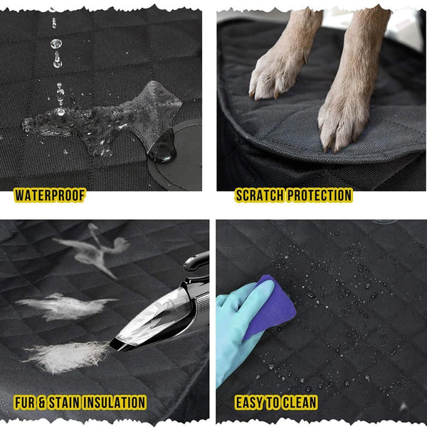 Planet Gates Dog Car Seat Covers 100% Waterproof Pet Cat Dog Carrier Mat Seat Cover for Cars Trucks and SUV Front Seat
