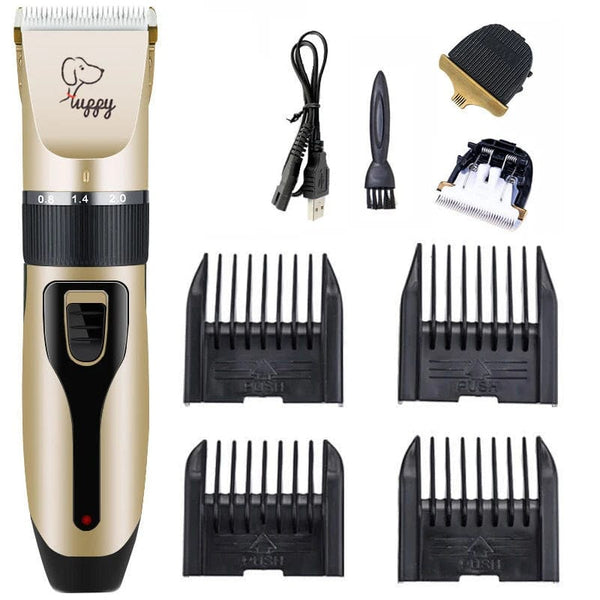 Planet Gates Dog Clipper Dog Hair Clippers Grooming (Pet/Cat/Dog/Rabbit) Haircut Trimmer Shaver Set Pets Cordless Rechargeable Professional