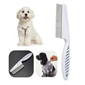 Planet Gates Dog comb Cat dog pet stainless steel comfortable flea comb Home pet animal care protection flea comb