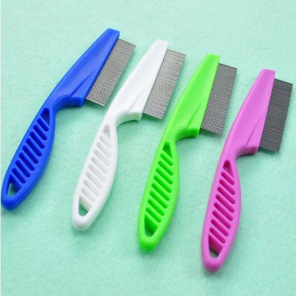 Planet Gates Dog comb Cat dog pet stainless steel comfortable flea comb Home pet animal care protection flea comb
