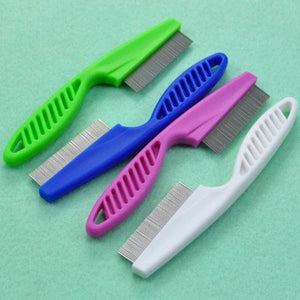 Planet Gates Dog comb Cat dog pet stainless steel comfortable flea comb Home pet animal care protection flea comb