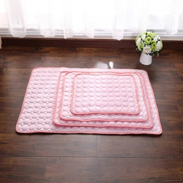 Planet Gates Dog Cooling Mat Summer Pad for Dogs Cat Blanket Breathable dog Bed Kennel Puppy Sleeping Sofa Cushion Dog Accessories