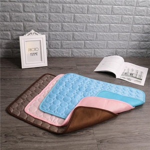 Planet Gates Dog Cooling Mat Summer Pad Pet Mat Bed for Dogs Cat Blanket Sofa Breathable Summer Washable Pet Supplies Accessories