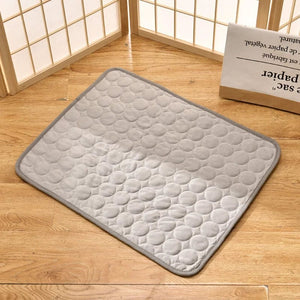 Planet Gates Dog Cooling Mat Summer Pad Pet Mat Bed for Dogs Cat Blanket Sofa Breathable Summer Washable Pet Supplies Accessories
