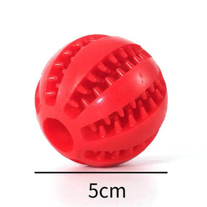Planet Gates Dog Food Ball Pet Dog Toy Interactive Rubber Balls for Small Large Dogs Puppy Cat Chewing Toys Pet Tooth Cleaning