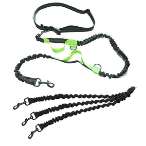 Planet Gates Dog Leash Hands-free Leash Suitable for Pets Running and Walking Dog Harness Collar Jogging Leash Adjustable Multi-Dog Leash Use