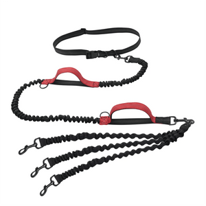 Planet Gates Dog Leash Hands-free Leash Suitable for Pets Running and Walking Dog Harness Collar Jogging Leash Adjustable Multi-Dog Leash Use