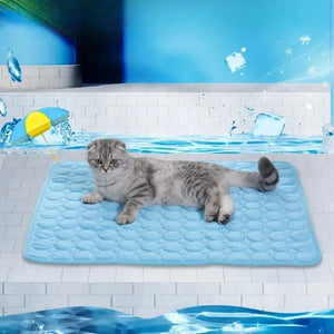Planet Gates Dog Mat Cooling Summer Pad For Dogs Cat Blanket Sofa Breathable Pet Bed Washable For Small Medium Large Dogs