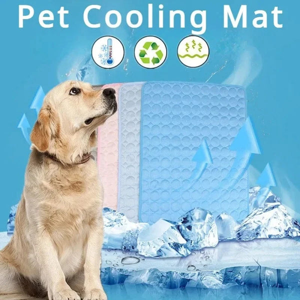Planet Gates Dog Mat Cooling Summer Pad For Dogs Cat Blanket Sofa Breathable Pet Bed Washable For Small Medium Large Dogs