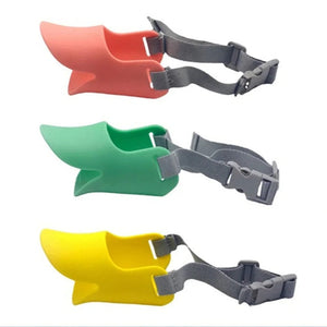 Planet Gates Dog Muzzle Silicone Duck Muzzle Mask for Pet Dogs Anti Bite Stop Barking Small Large Dog Mouth Muzzles Pet Dog Accessories