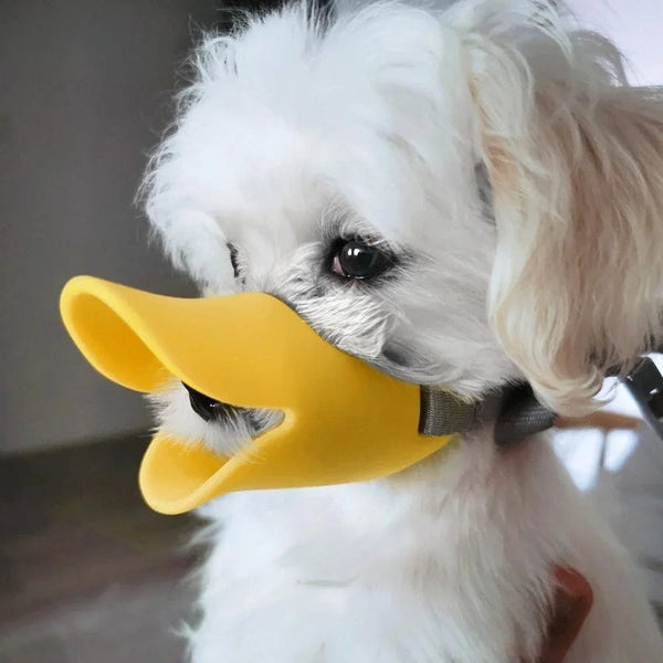 Planet Gates Dog Muzzle Silicone Duck Muzzle Mask for Pet Dogs Anti Bite Stop Barking Small Large Dog Mouth Muzzles Pet Dog Accessories