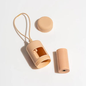 Planet Gates Dog Poop Bag Carrier Luxury Portable Dog Pet Waste Bag Dispenser Stylish Dog Garbage Holder Dispensers Pet Cleaning Supplies