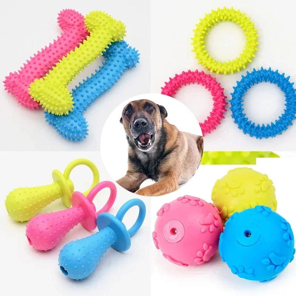 Planet Gates Dog Toys For Small Dogs Indestructible Dog Toy Teeth Cleaning Chew Training Toys Pet Supplies