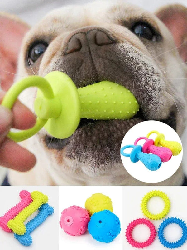 Planet Gates Dog Toys For Small Dogs Indestructible Dog Toy Teeth Cleaning Chew Training Toys Pet Supplies