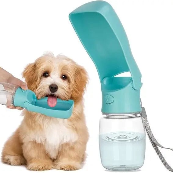Planet Gates Dog Water Bottle - Foldable Dog Water Dispenser for Outdoor Walking, Portable Pet Water Bottle for Travel, Leak Proof,BPA Free
