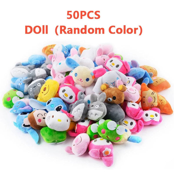 Planet Gates Doll 50PCS / CHINA Mini 6 * 4CM Small Soft Stuffed Animal Plush Plush Toy Doll Design Rabbit Bear And Other Multi-model Small Toys Baby kids Gifts