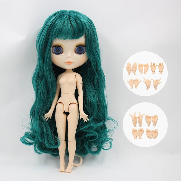 Planet Gates Doll and hands AB / CHINA / 30cm height ICY DBS Blyth Doll Joint Body 30CM BJD Toy White Shiny Face and frosted Face with Extra Hands AB and Panel 1/6 DIY Fashion Doll