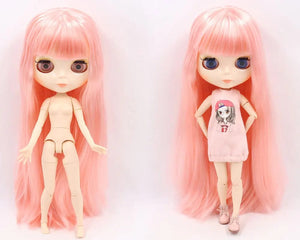 Planet Gates Doll and hands AB / CHINA / 30cm height ICY DBS Blyth Doll Joint Body 30CM BJD Toy White Shiny Face and frosted Face with Extra Hands AB and Panel 1/6 DIY Fashion Doll
