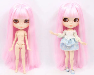 Planet Gates Doll and hands AB / CHINA / 30cm height ICY DBS Blyth Doll Joint Body 30CM BJD Toy White Shiny Face and frosted Face with Extra Hands AB and Panel 1/6 DIY Fashion Doll