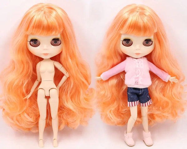 Planet Gates Doll and hands AB / CHINA / 30cm height ICY DBS Blyth Doll Joint Body 30CM BJD Toy White Shiny Face and frosted Face with Extra Hands AB and Panel 1/6 DIY Fashion Doll