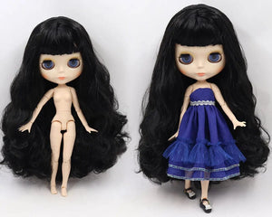 Planet Gates Doll and hands AB / CHINA / 30cm height ICY DBS Blyth Doll Joint Body 30CM BJD Toy White Shiny Face and frosted Face with Extra Hands AB and Panel 1/6 DIY Fashion Doll
