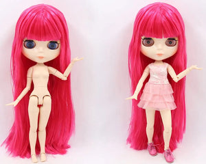 Planet Gates Doll and hands AB / CHINA / 30cm height ICY DBS Blyth Doll Joint Body 30CM BJD Toy White Shiny Face and frosted Face with Extra Hands AB and Panel 1/6 DIY Fashion Doll