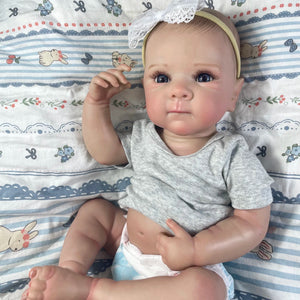 Planet Gates Doll B 18 Inch Bettie Full Body Soft Silicone Vinyl Girl Reborn Baby Doll With Painted Lifelike Hair Bebe Reborn Toys