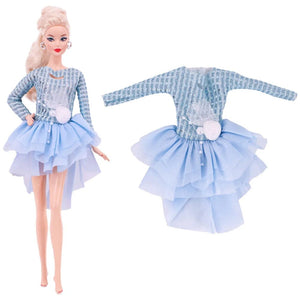 Planet Gates Doll Blue Clothes,Fashion Coat,Pants,Dress,Mermaid Clothing,Suitable 30Cm Bjd Doll And 11.5 Inch Dolls,Gift,Girl Doll Accesories