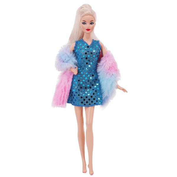 Planet Gates Doll Blue Clothes,Fashion Coat,Pants,Dress,Mermaid Clothing,Suitable 30Cm Bjd Doll And 11.5 Inch Dolls,Gift,Girl Doll Accesories