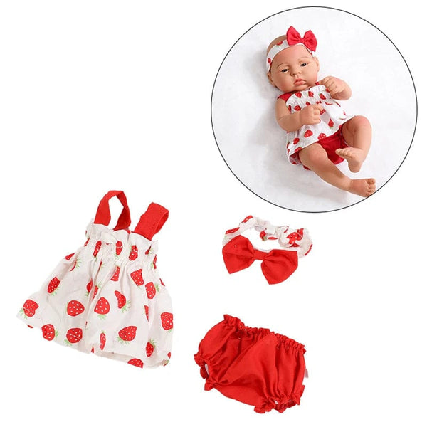 Planet Gates Doll Clothes Dress Jumpsuit Vest For 40cm New Baby Reborn American Doll Baby Girl DIY Clothes Toys for 16 Inch Dolls