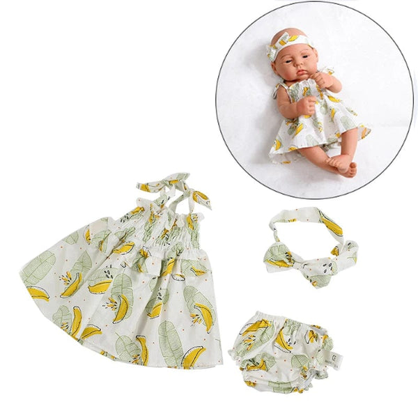 Planet Gates Doll Clothes Dress Jumpsuit Vest For 40cm New Baby Reborn American Doll Baby Girl DIY Clothes Toys for 16 Inch Dolls