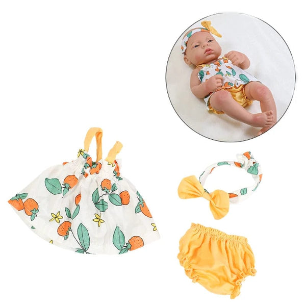 Planet Gates Doll Clothes Dress Jumpsuit Vest For 40cm New Baby Reborn American Doll Baby Girl DIY Clothes Toys for 16 Inch Dolls