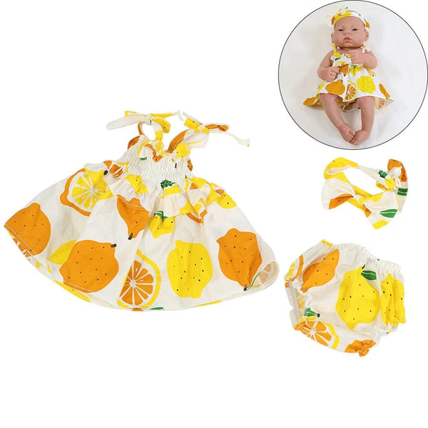 Planet Gates Doll Clothes Dress Jumpsuit Vest For 40cm New Baby Reborn American Doll Baby Girl DIY Clothes Toys for 16 Inch Dolls