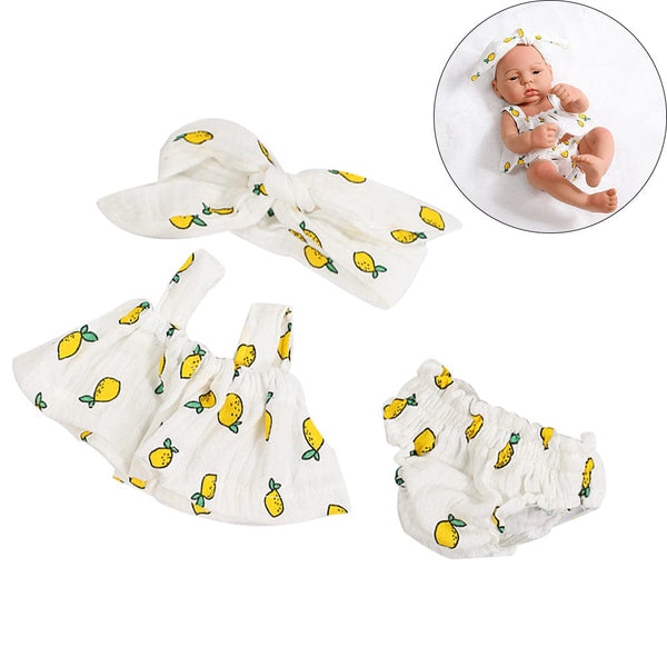 Planet Gates Doll Clothes Dress Jumpsuit Vest For 40cm New Baby Reborn American Doll Baby Girl DIY Clothes Toys for 16 Inch Dolls